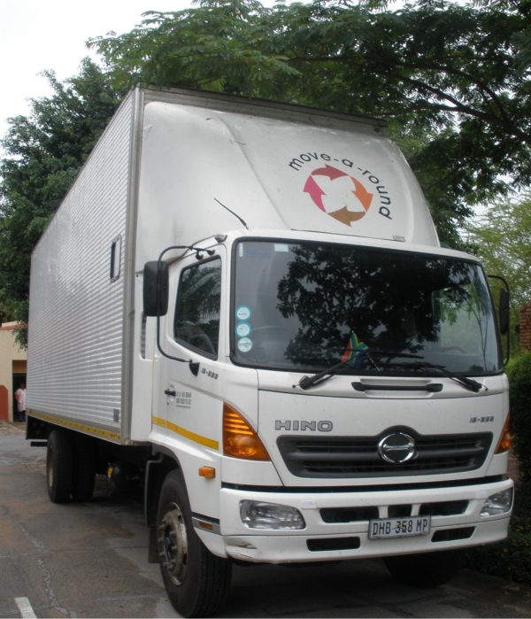MoveAround Furniture Removals Truck - Frontview